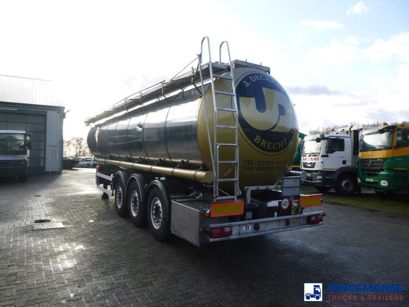 Van Hool Chemical tank inox 30 m3 / 1 comp ADR 12/03/2024 - نصف مقطورة صهريج: صور 4 Van Hool Chemical tank inox 30 m3 / 1 comp ADR 12/03/2024 - نصف مقطورة صهريج: صور 4