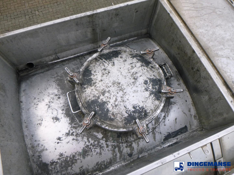 نصف مقطورة صهريج Van Hool Chemical tank inox 30 m3 / 1 comp: صور 15