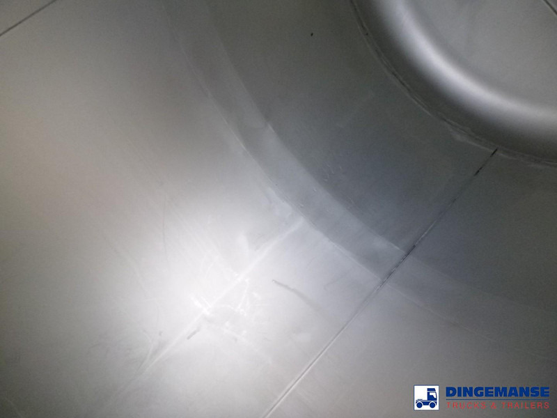 نصف مقطورة صهريج Van Hool Chemical tank inox 30 m3 / 1 comp: صور 16