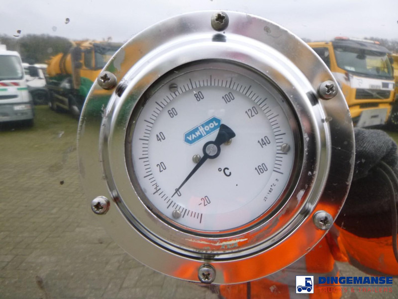 نصف مقطورة صهريج Van Hool Chemical tank inox 30 m3 / 1 comp: صور 13