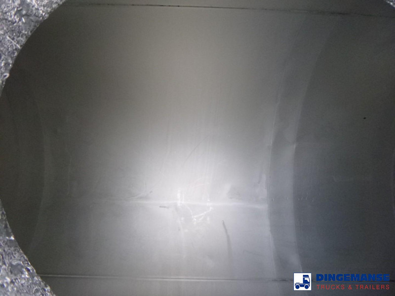 نصف مقطورة صهريج Van Hool Chemical tank inox 30 m3 / 1 comp: صور 17