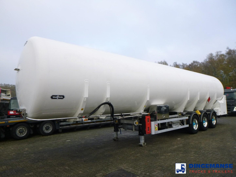 Van Hool LNG tank inox 58.6 m3 / 1 comp R10,4BN - نصف مقطورة صهريج: صور 1 Van Hool LNG tank inox 58.6 m3 / 1 comp R10,4BN - نصف مقطورة صهريج: صور 1