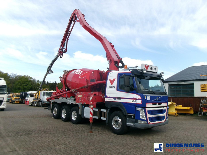 Volvo FM 420 8X4 Cifa MK25H concrete pump 25 m / mixer 7 m3 - مضخة خرسانة: صور 2 Volvo FM 420 8X4 Cifa MK25H concrete pump 25 m / mixer 7 m3 - مضخة خرسانة: صور 2