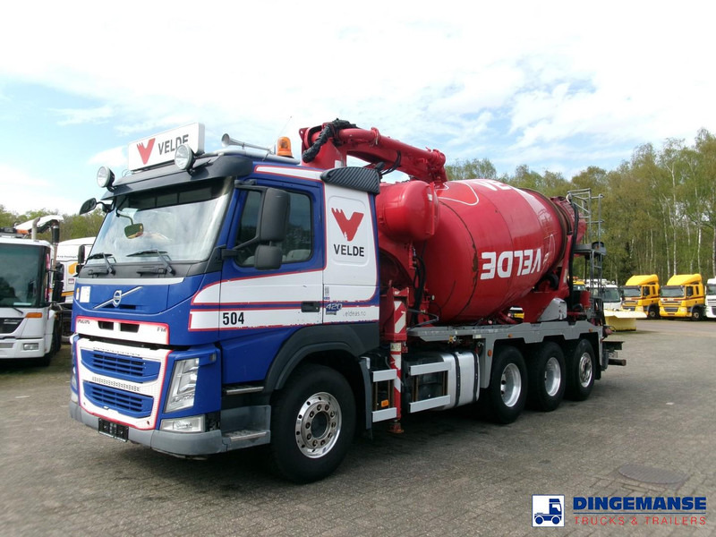 Volvo FM 420 8X4 Cifa MK25H concrete pump 25 m / mixer 7 m3 - مضخة خرسانة: صور 5 Volvo FM 420 8X4 Cifa MK25H concrete pump 25 m / mixer 7 m3 - مضخة خرسانة: صور 5