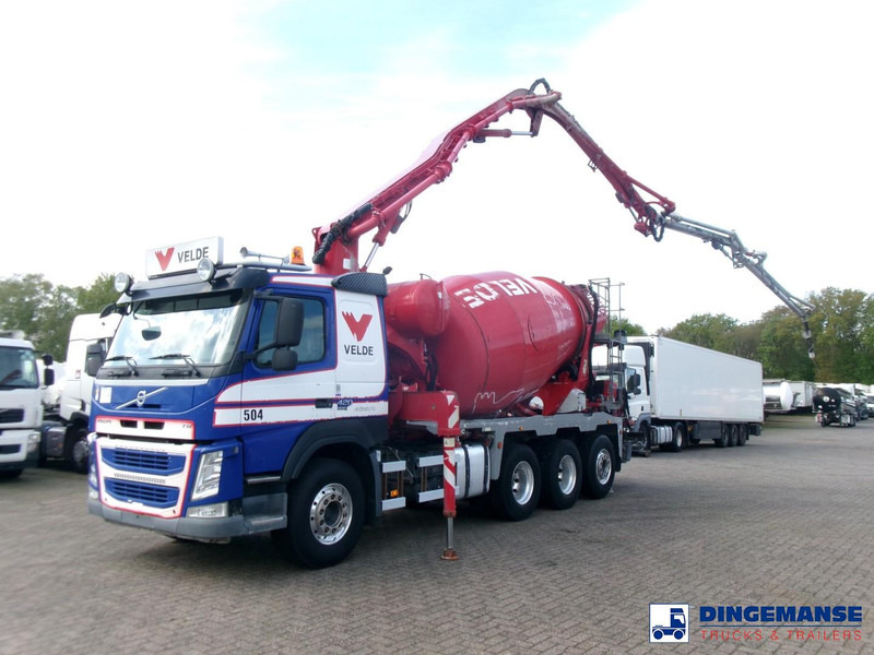 Volvo FM 420 8X4 Cifa MK25H concrete pump 25 m / mixer 7 m3 - مضخة خرسانة: صور 1 Volvo FM 420 8X4 Cifa MK25H concrete pump 25 m / mixer 7 m3 - مضخة خرسانة: صور 1