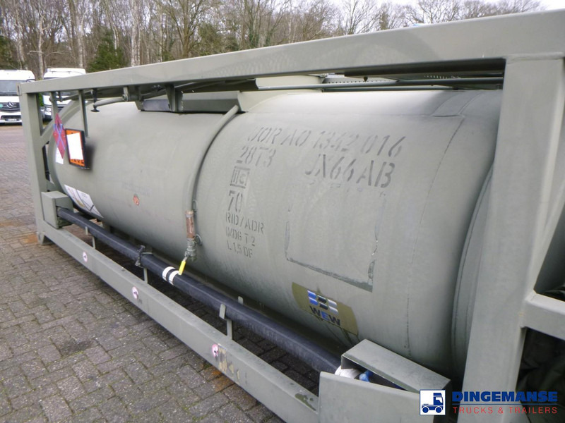 WEW (Westerwälder Eisenwerk) Fuel (kerosene, diesel) tank container 20 ft. inox 10 m3 / 1 comp + pump - خزان تخزين: صور 5 WEW (Westerwälder Eisenwerk) Fuel (kerosene, diesel) tank container 20 ft. inox 10 m3 / 1 comp + pump - خزان تخزين: صور 5
