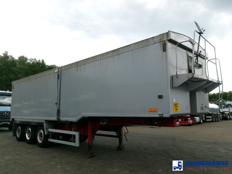 WILCOX Tipper trailer alu 52 m3 + tarpaulin - قلابة نصف مقطورة: صور 2 WILCOX Tipper trailer alu 52 m3 + tarpaulin - قلابة نصف مقطورة: صور 2
