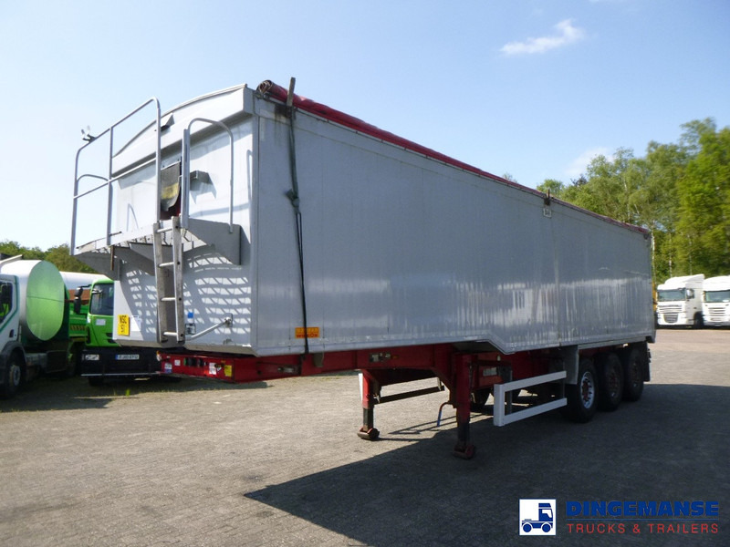 WILCOX Tipper trailer alu 55 m3 + tarpaulin - قلابة نصف مقطورة: صور 1 WILCOX Tipper trailer alu 55 m3 + tarpaulin - قلابة نصف مقطورة: صور 1