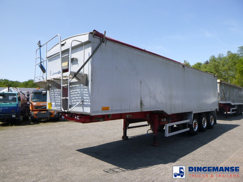 WILCOX Tipper trailer alu 55 m3 + tarpaulin - قلابة نصف مقطورة: صور 1 WILCOX Tipper trailer alu 55 m3 + tarpaulin - قلابة نصف مقطورة: صور 1