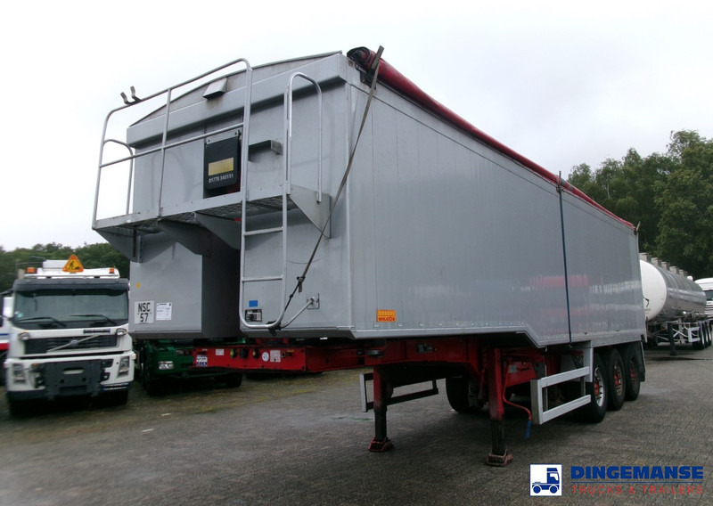 WILCOX Tipper trailer alu 55 m3 + tarpaulin - قلابة نصف مقطورة: صور 1 WILCOX Tipper trailer alu 55 m3 + tarpaulin - قلابة نصف مقطورة: صور 1