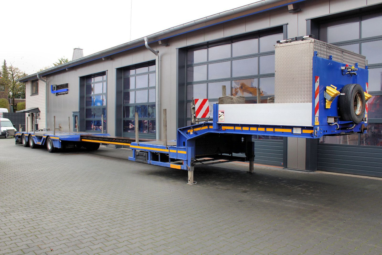 Faymonville 3-Achs Multimax F-S43-1AAF teleskop Radmulde - عربة مسطحة منخفضة نصف مقطورة: صور 3 Faymonville 3-Achs Multimax F-S43-1AAF teleskop Radmulde - عربة مسطحة منخفضة نصف مقطورة: صور 3