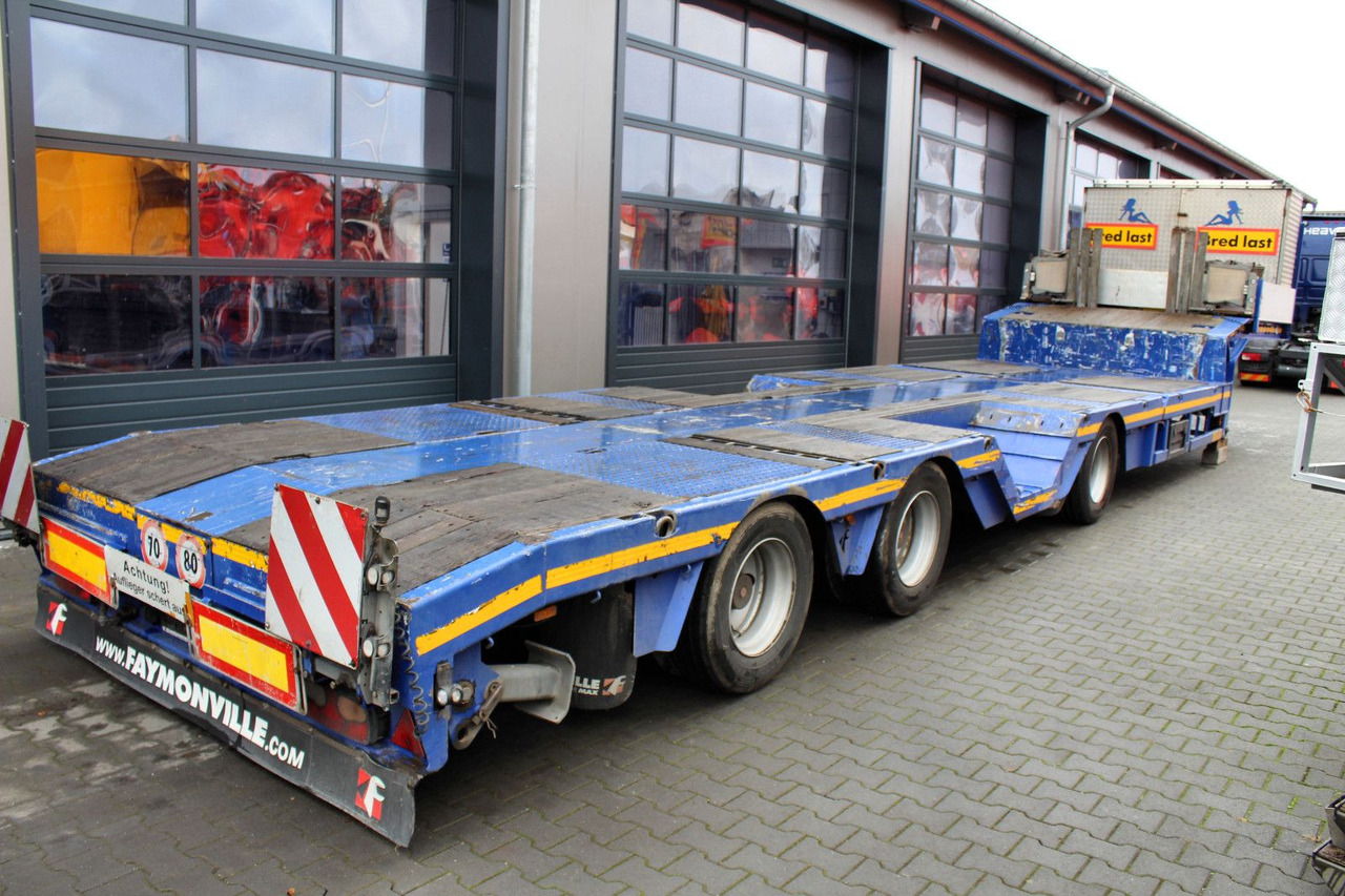 Faymonville 3-Achs Multimax F-S43-1AAF teleskop Radmulde - عربة مسطحة منخفضة نصف مقطورة: صور 1 Faymonville 3-Achs Multimax F-S43-1AAF teleskop Radmulde - عربة مسطحة منخفضة نصف مقطورة: صور 1