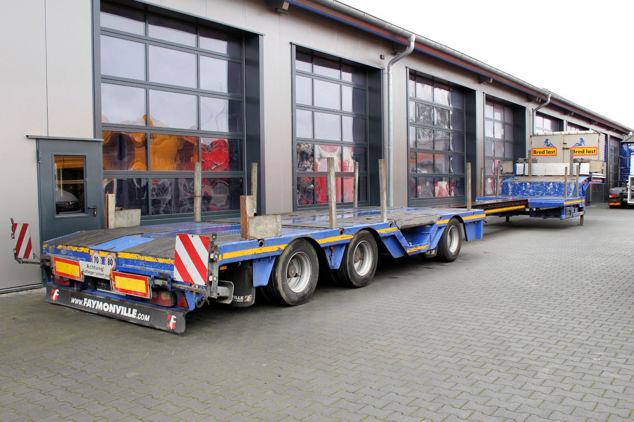 Faymonville 3-Achs Multimax F-S43-1AAF teleskop Radmulde - عربة مسطحة منخفضة نصف مقطورة: صور 2 Faymonville 3-Achs Multimax F-S43-1AAF teleskop Radmulde - عربة مسطحة منخفضة نصف مقطورة: صور 2