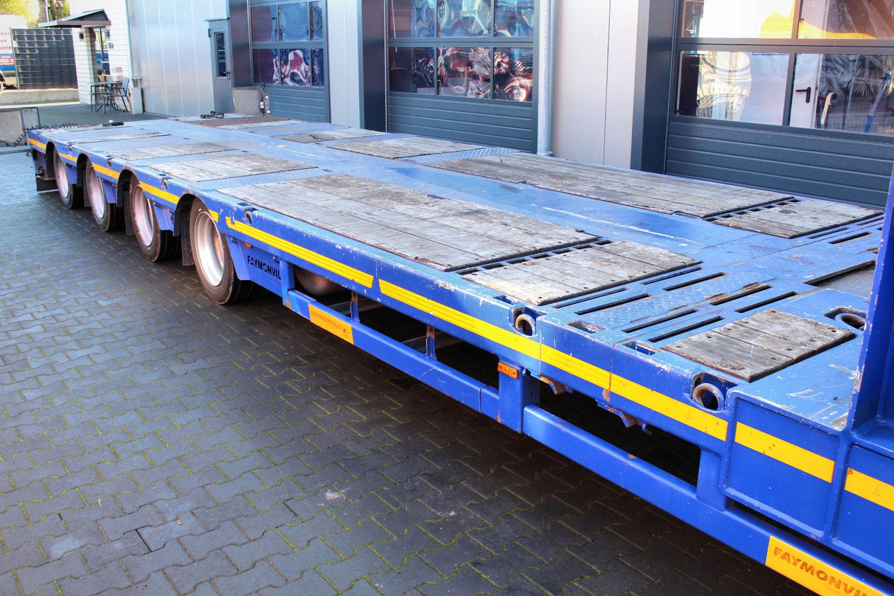 عربة مسطحة منخفضة نصف مقطورة Faymonville 4-Achs Multimax STN-4AX teleskopierbar+Lenkachse: صور 14 عربة مسطحة منخفضة نصف مقطورة Faymonville 4-Achs Multimax STN-4AX teleskopierbar+Lenkachse: صور 14