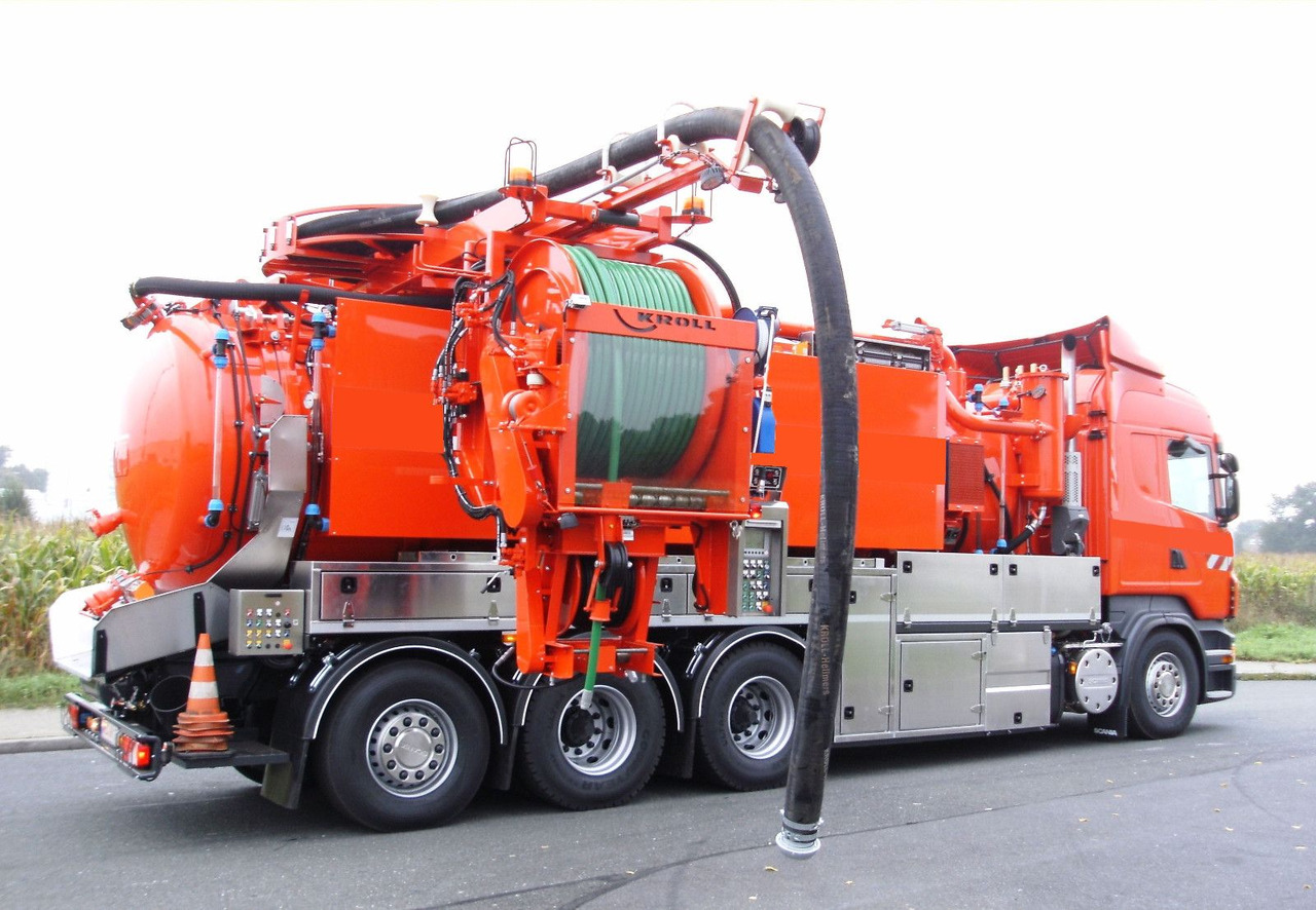 Scania R450 8x4 Kroll 19m³ W-Rückgewinner Kombi-HD +ADR - فراغ شاحنة: صور 1 Scania R450 8x4 Kroll 19m³ W-Rückgewinner Kombi-HD +ADR - فراغ شاحنة: صور 1