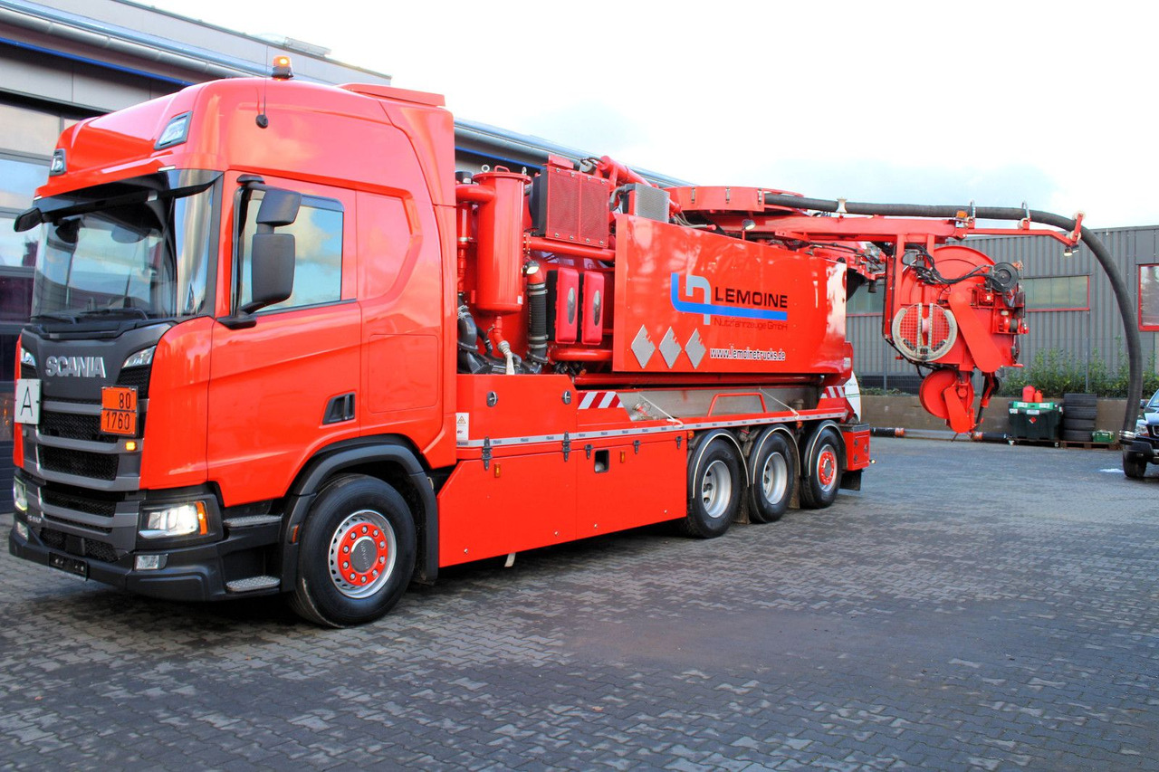 Scania R450 8x4 Kroll 19m³ W-Rückgewinner Kombi-HD +ADR - فراغ شاحنة: صور 2 Scania R450 8x4 Kroll 19m³ W-Rückgewinner Kombi-HD +ADR - فراغ شاحنة: صور 2