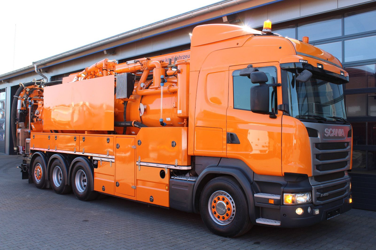 Scania R450 8x4 Kroll 19m³ Wasserrückgewinner Kombi-HD - فراغ شاحنة: صور 2 Scania R450 8x4 Kroll 19m³ Wasserrückgewinner Kombi-HD - فراغ شاحنة: صور 2
