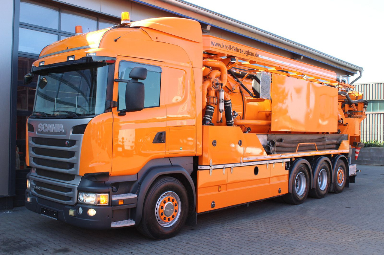 Scania R450 8x4 Kroll 19m³ Wasserrückgewinner Kombi-HD - فراغ شاحنة: صور 4 Scania R450 8x4 Kroll 19m³ Wasserrückgewinner Kombi-HD - فراغ شاحنة: صور 4