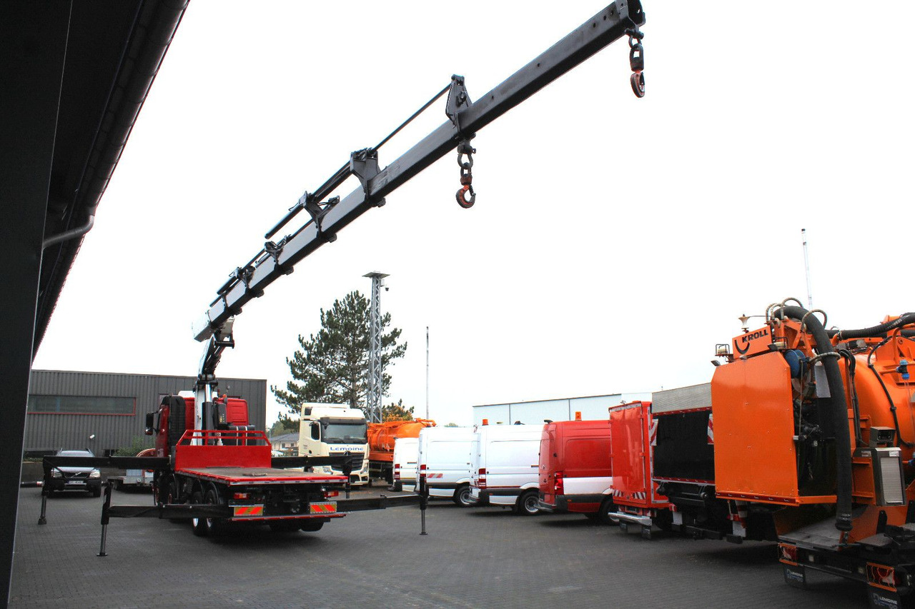 Volvo FM 480 8x2 Pritsche + FASSI F800XP Kran 6x - شاحنات مسطحة, شاحنة كرين: صور 4 Volvo FM 480 8x2 Pritsche + FASSI F800XP Kran 6x - شاحنات مسطحة, شاحنة كرين: صور 4