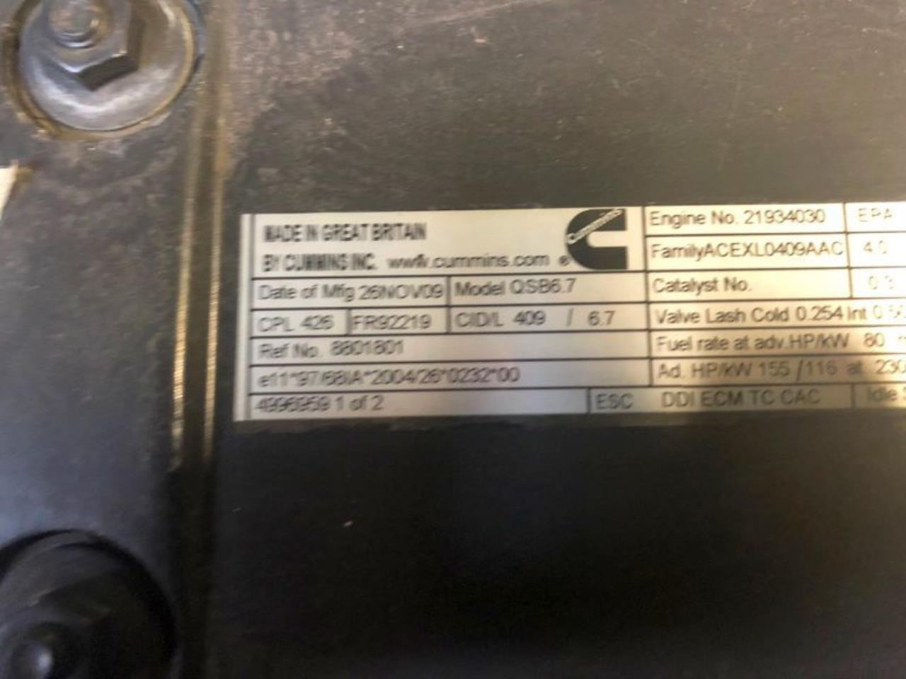 Cummins QSB6.7 155 - المحرك: صور 2 Cummins QSB6.7 155 - المحرك: صور 2