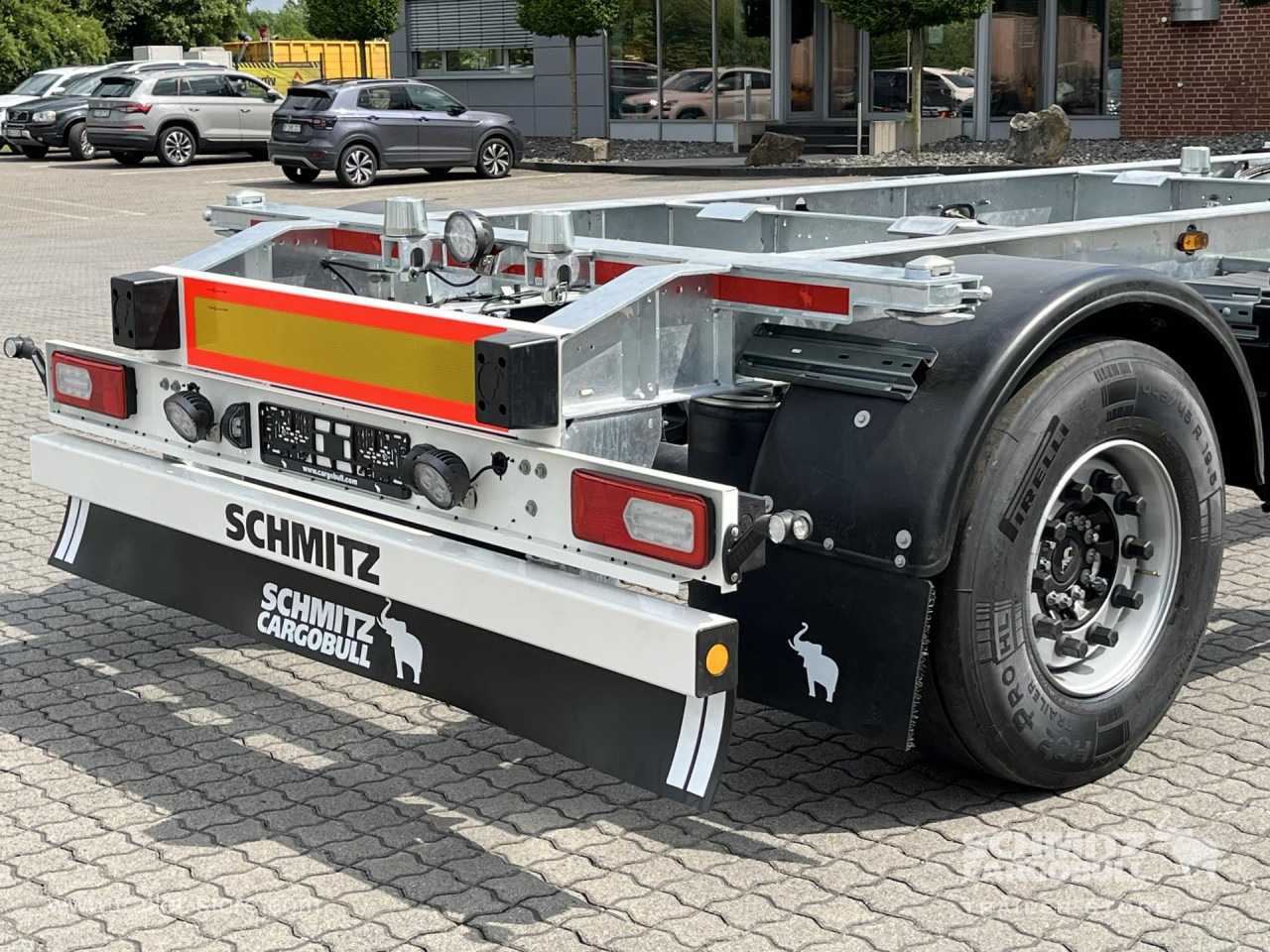 SCHMITZ Anhänger Wechselfahrgestell Maxiausführung - شاحنات الحاويات/ جسم علوي قابل للتغيير مقطورة: صور 2 SCHMITZ Anhänger Wechselfahrgestell Maxiausführung - شاحنات الحاويات/ جسم علوي قابل للتغيير مقطورة: صور 2