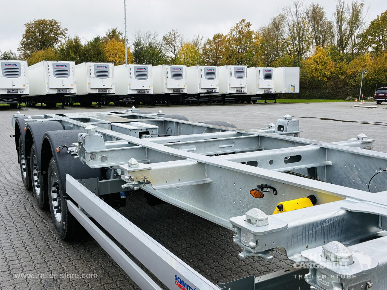 SCHMITZ Auflieger Containerfahrgestell Standard - شاحنات الحاويات/ جسم علوي قابل للتغيير نصف مقطورة: صور 3 SCHMITZ Auflieger Containerfahrgestell Standard - شاحنات الحاويات/ جسم علوي قابل للتغيير نصف مقطورة: صور 3