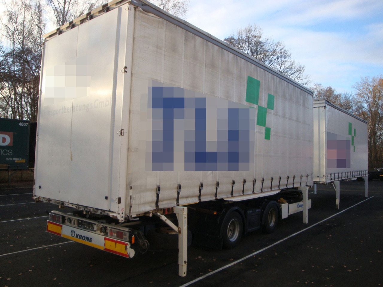 Krone ZZW 18 Jumbo Edscha Schiebeverdeck BDF 116 cbm - شاحنات الحاويات/ جسم علوي قابل للتغيير مقطورة: صور 3 Krone ZZW 18 Jumbo Edscha Schiebeverdeck BDF 116 cbm - شاحنات الحاويات/ جسم علوي قابل للتغيير مقطورة: صور 3
