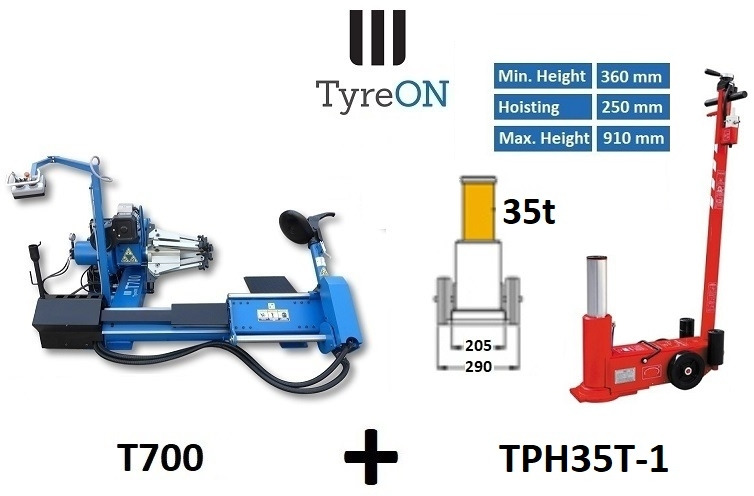 T700 + TPH35T-1 - معدات الورش: صور 1 T700 + TPH35T-1 - معدات الورش: صور 1
