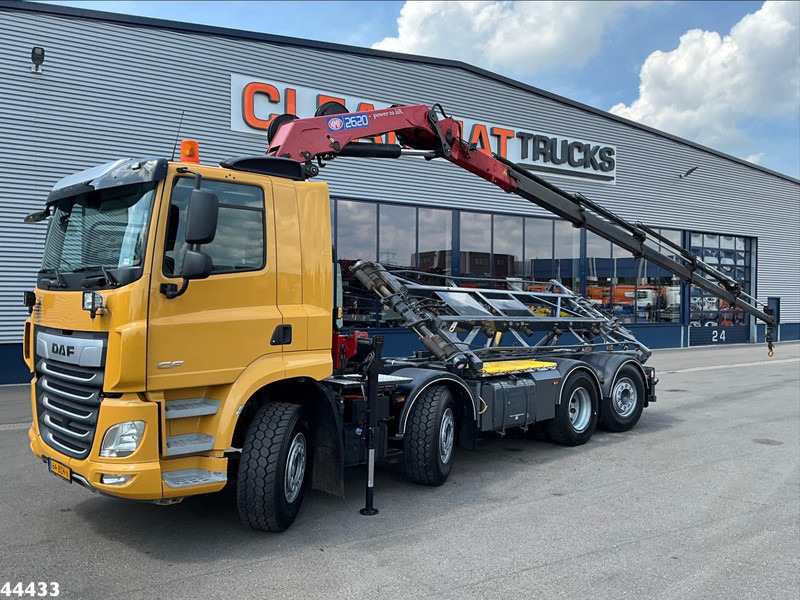 DAF DAF FAX CF 480 Euro 6 HMF 26 Tonmeter laadkraan - شاحنة - نظام الكابلات, شاحنة كرين: صور 3 DAF DAF FAX CF 480 Euro 6 HMF 26 Tonmeter laadkraan - شاحنة - نظام الكابلات, شاحنة كرين: صور 3