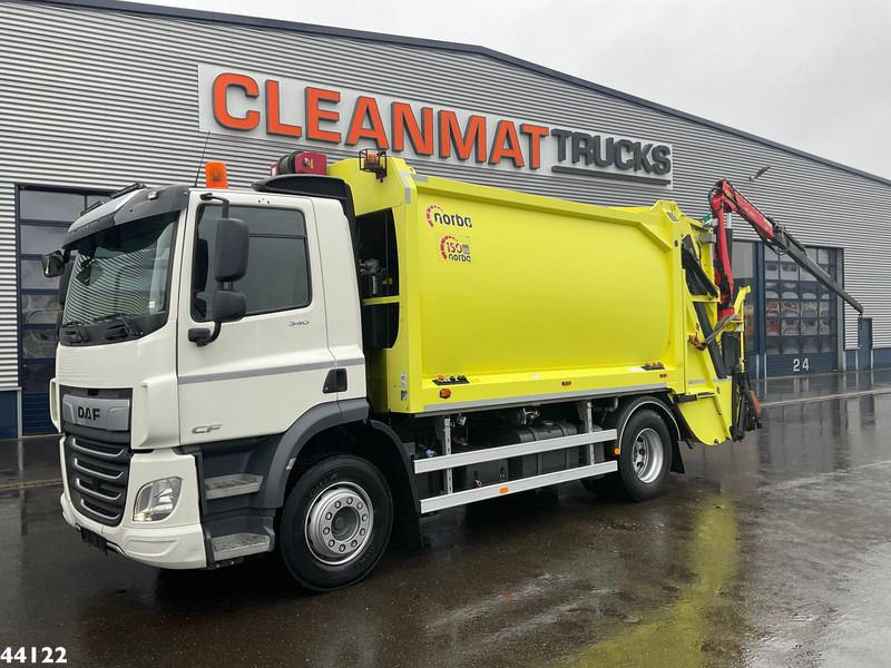 DAF FA CF 340 Euro 6 Norba 17 m³ + Palfinger 3.8 Tonmeter laadkraan + Winch - شاحنة القمامة: صور 1 DAF FA CF 340 Euro 6 Norba 17 m³ + Palfinger 3.8 Tonmeter laadkraan + Winch - شاحنة القمامة: صور 1