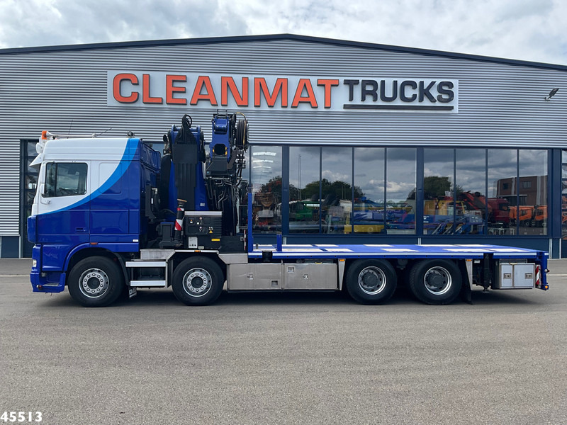 DAF FAD 95 XF 480 8x4 Effer 85 Tonmeter laadkraan + Fly-Jib (Bj. 2012) - شاحنة كرين: صور 4 DAF FAD 95 XF 480 8x4 Effer 85 Tonmeter laadkraan + Fly-Jib (Bj. 2012) - شاحنة كرين: صور 4