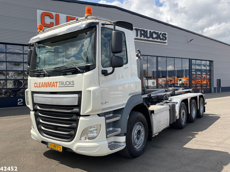 DAF FAK CF 460 Tridem 8x2 Euro 6 VDL 30 Ton haakarmsysteem - شاحنة ذات الخطاف: صور 2 DAF FAK CF 460 Tridem 8x2 Euro 6 VDL 30 Ton haakarmsysteem - شاحنة ذات الخطاف: صور 2