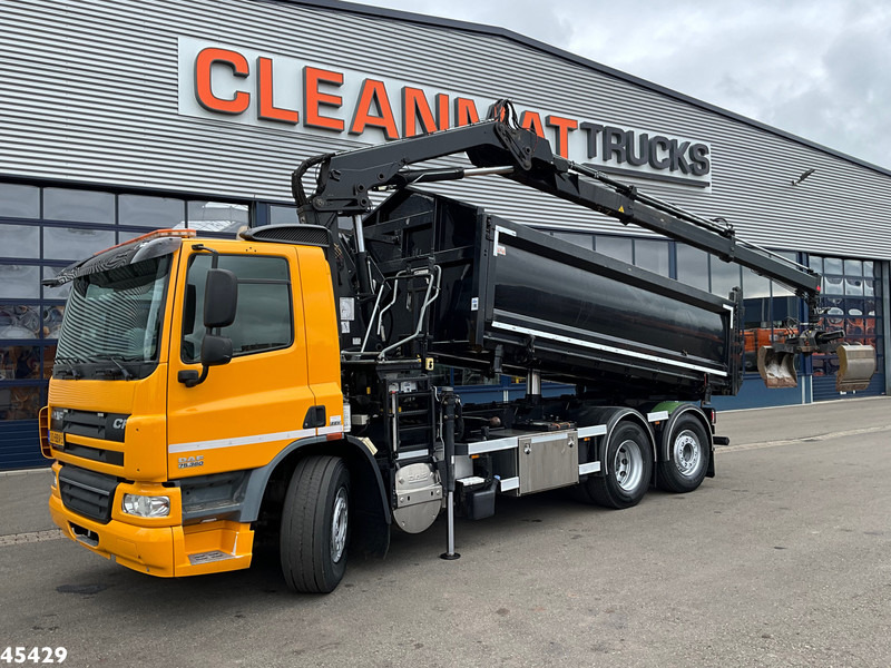 DAF FAN 75 CF 360 Hiab 12 Tonmeter laadkraan + Kipper 15m³ Just 177.993 km! - قلابات, شاحنة كرين: صور 1 DAF FAN 75 CF 360 Hiab 12 Tonmeter laadkraan + Kipper 15m³ Just 177.993 km! - قلابات, شاحنة كرين: صور 1