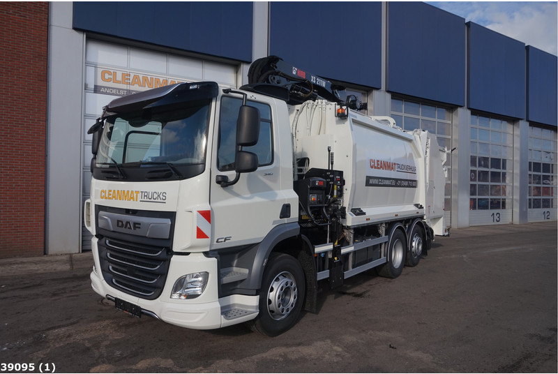 DAF FAN CF 340 Hiab 21 Tonmeter laadkraan - شاحنة القمامة: صور 5 DAF FAN CF 340 Hiab 21 Tonmeter laadkraan - شاحنة القمامة: صور 5