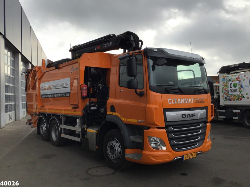 DAF FAN CF 340 Hiab 21 Tonmeter laadkraan - شاحنة القمامة: صور 5 DAF FAN CF 340 Hiab 21 Tonmeter laadkraan - شاحنة القمامة: صور 5