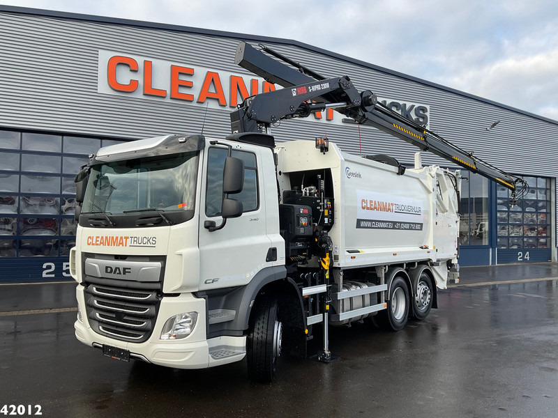DAF FAN CF 340 Hiab 23 Tonmeter laadkraan - شاحنة القمامة: صور 1 DAF FAN CF 340 Hiab 23 Tonmeter laadkraan - شاحنة القمامة: صور 1