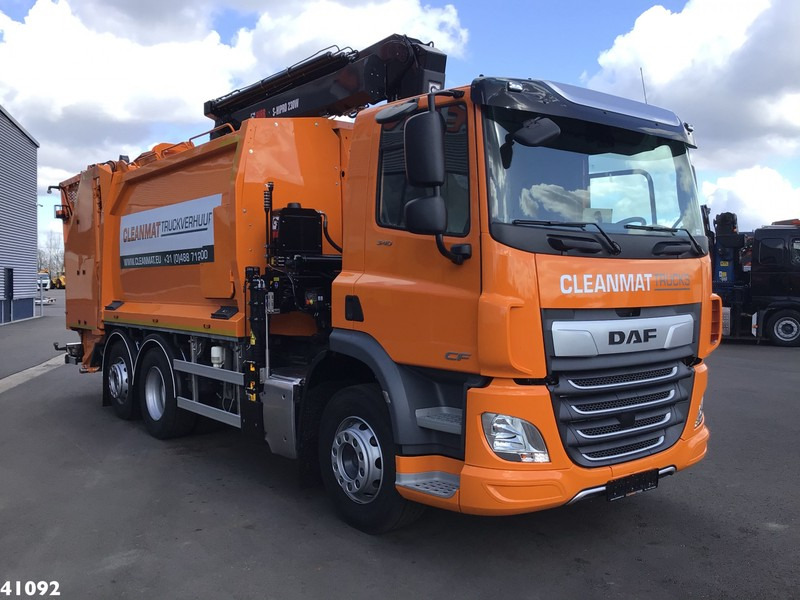 DAF FAN CF 340 Hiab 23 ton/meter laadkraan Welvaarts weighing system - شاحنة القمامة: صور 4 DAF FAN CF 340 Hiab 23 ton/meter laadkraan Welvaarts weighing system - شاحنة القمامة: صور 4