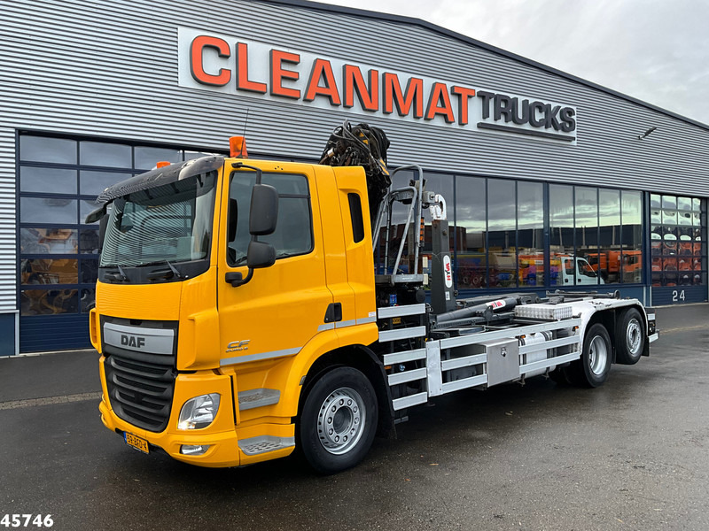 DAF FAN CF 370 Euro 6 HMF 22 Tonmeter laadkraan Just 149.152 km! - شاحنة ذات الخطاف, شاحنة كرين: صور 2 DAF FAN CF 370 Euro 6 HMF 22 Tonmeter laadkraan Just 149.152 km! - شاحنة ذات الخطاف, شاحنة كرين: صور 2