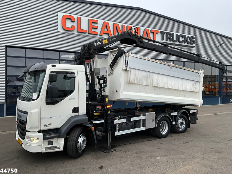 DAF FAN LF 220 Euro 6 Hiab 11 Tonmeter laadkraan Just 166.649 Km! - قلابات, شاحنة كرين: صور 1 DAF FAN LF 220 Euro 6 Hiab 11 Tonmeter laadkraan Just 166.649 Km! - قلابات, شاحنة كرين: صور 1
