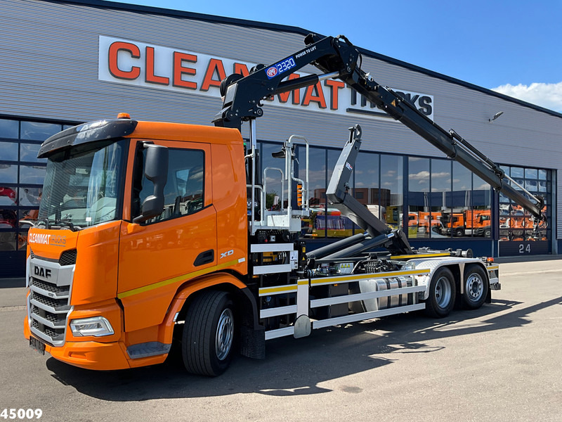 DAF FAN XD 450 Euro 6 HMF 23 Tonmeter laadkraan - شاحنة ذات الخطاف, شاحنة كرين: صور 1 DAF FAN XD 450 Euro 6 HMF 23 Tonmeter laadkraan - شاحنة ذات الخطاف, شاحنة كرين: صور 1