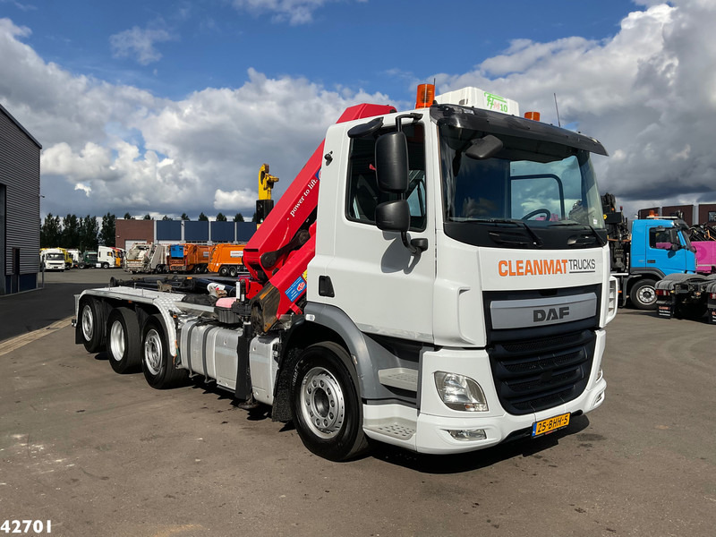 DAF FAQ CF 400 8x2 Euro 6 HMF 21 Tonmeter laadkraan - شاحنة ذات الخطاف, شاحنة كرين: صور 5 DAF FAQ CF 400 8x2 Euro 6 HMF 21 Tonmeter laadkraan - شاحنة ذات الخطاف, شاحنة كرين: صور 5