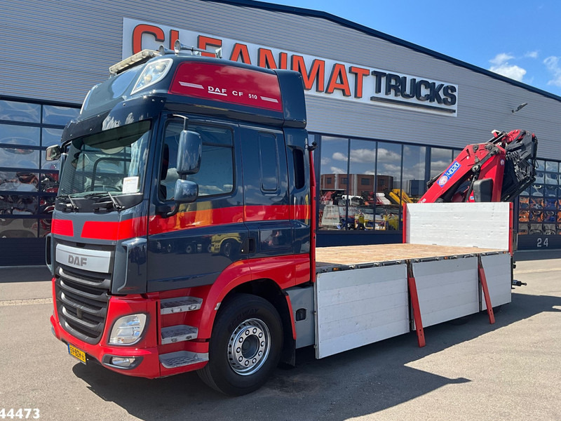 DAF FAQ CF 510 8x2 Euro 6 HMF 40 Tonmeter laadkraan + Fly-JIb - شاحنة كرين: صور 3 DAF FAQ CF 510 8x2 Euro 6 HMF 40 Tonmeter laadkraan + Fly-JIb - شاحنة كرين: صور 3