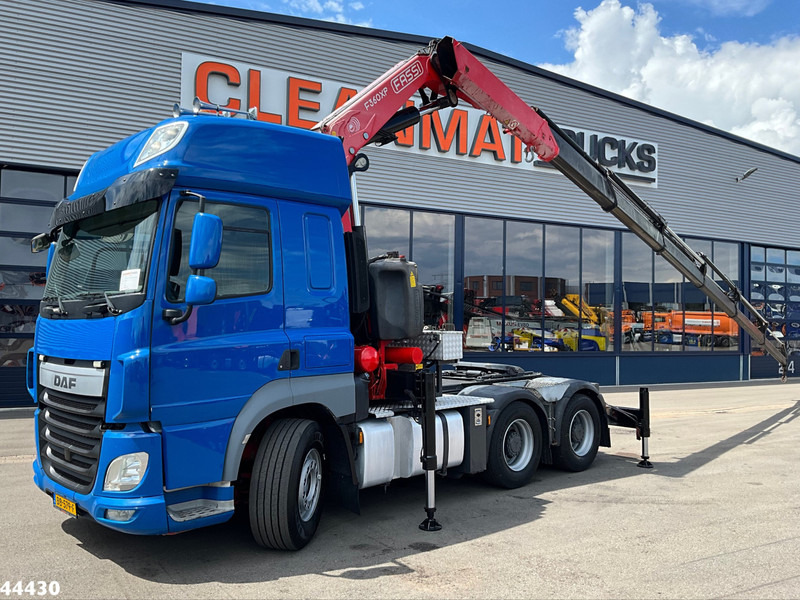 DAF FAT 85.510 6x4 Euro 6 Retarder Fassi 36 Tonmeter laadkraan - شاحنة كرين: صور 1 DAF FAT 85.510 6x4 Euro 6 Retarder Fassi 36 Tonmeter laadkraan - شاحنة كرين: صور 1