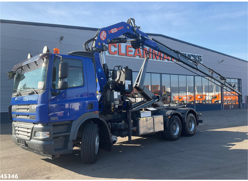 DAF FAT 85 CF 360 6x4 PM 25 Tonmeter laadkraan - شاحنة ذات الخطاف, شاحنة كرين: صور 1 DAF FAT 85 CF 360 6x4 PM 25 Tonmeter laadkraan - شاحنة ذات الخطاف, شاحنة كرين: صور 1