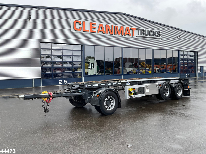 GS Meppel 3-assige container aanhangwagen - شاحنات الحاويات/ جسم علوي قابل للتغيير مقطورة: صور 1 GS Meppel 3-assige container aanhangwagen - شاحنات الحاويات/ جسم علوي قابل للتغيير مقطورة: صور 1