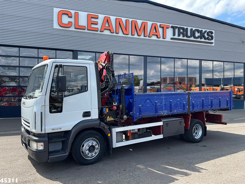 Iveco Eurocargo ML130E18 HMF 7 Tonmeter laadkraan Just 124.705 km! - قلابات, شاحنة كرين: صور 2 Iveco Eurocargo ML130E18 HMF 7 Tonmeter laadkraan Just 124.705 km! - قلابات, شاحنة كرين: صور 2