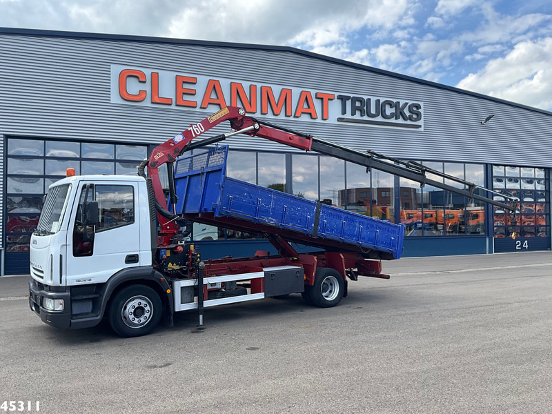Iveco Eurocargo ML130E18 HMF 7 Tonmeter laadkraan Just 124.705 km! - قلابات, شاحنة كرين: صور 1 Iveco Eurocargo ML130E18 HMF 7 Tonmeter laadkraan Just 124.705 km! - قلابات, شاحنة كرين: صور 1