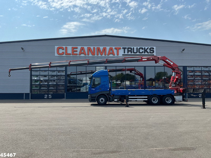 Iveco Stralis 500 6x4 MKG 54 Tonmeter laadkraan - شاحنات مسطحة, شاحنة كرين: صور 1 Iveco Stralis 500 6x4 MKG 54 Tonmeter laadkraan - شاحنات مسطحة, شاحنة كرين: صور 1