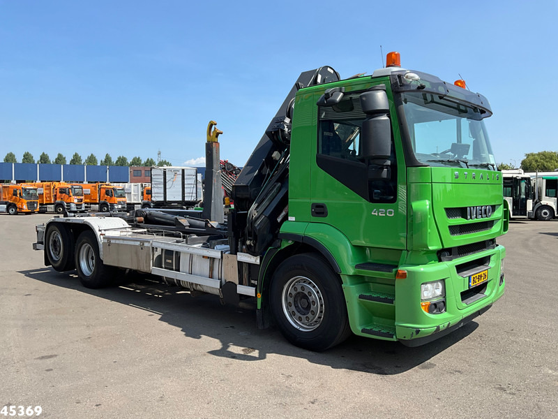 Iveco Stralis AD260S42Y HMF 20 Tonmeter laadkraan - شاحنة ذات الخطاف, شاحنة كرين: صور 3 Iveco Stralis AD260S42Y HMF 20 Tonmeter laadkraan - شاحنة ذات الخطاف, شاحنة كرين: صور 3