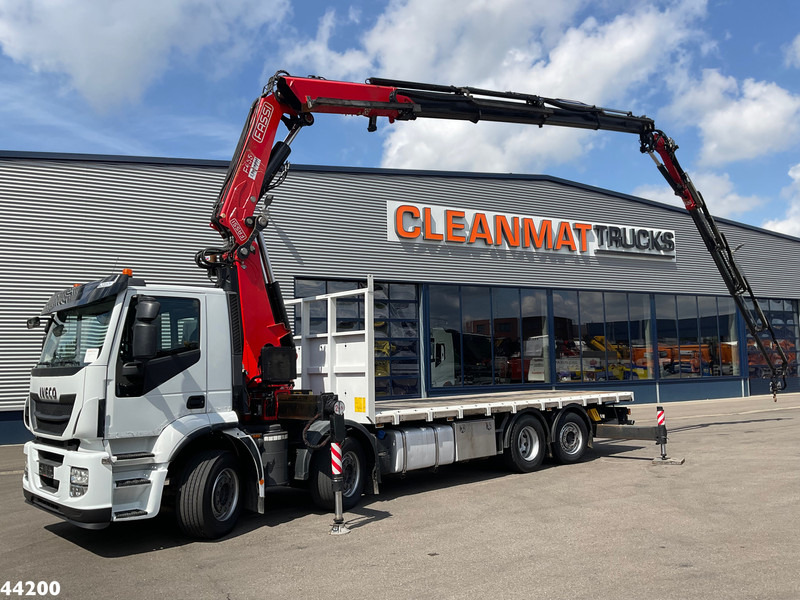 Iveco Stralis AD320S46Y Euro 6 Fassi 45 Tonmeter laadkraan + Fly-Jib - شاحنة كرين: صور 1 Iveco Stralis AD320S46Y Euro 6 Fassi 45 Tonmeter laadkraan + Fly-Jib - شاحنة كرين: صور 1